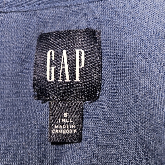 GAP Velour Tracksuit Small TALL full zip hoodie and flare sweatpants. - Picture 2 of 4